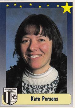 1992 MotorArt Iditarod Sled Dog Race #57 Kate Persons Front